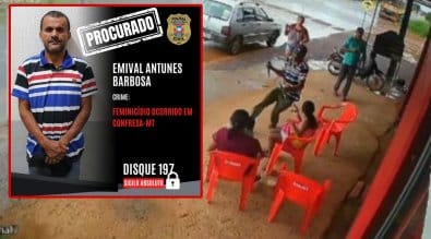 Homem mata esposa a facadas enquanto ela segurava a filha de 3 anos no colo em MT