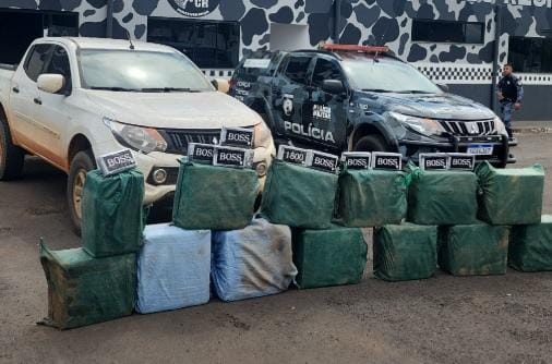 Polícia apreende cerca de 600 quilos de cocaína avaliados em R$ 14,2 milhões em MT