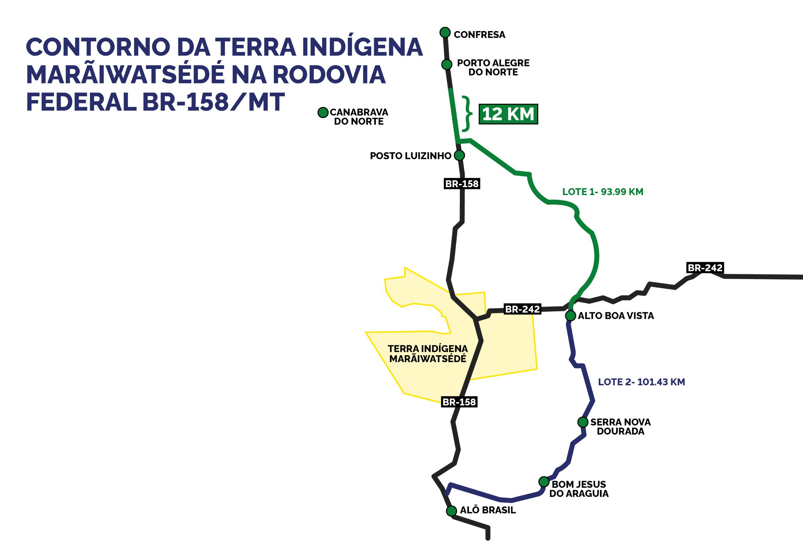 ESCOAMENTO DE GRÃOS: Obras na BR-158 prometem impulsionar escoamento de grãos em Mato Grosso