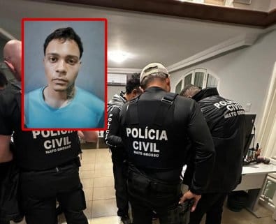 Alvo de operação, integrante de facção criminosa tenta tomar arma de policial e morre baleado em MT