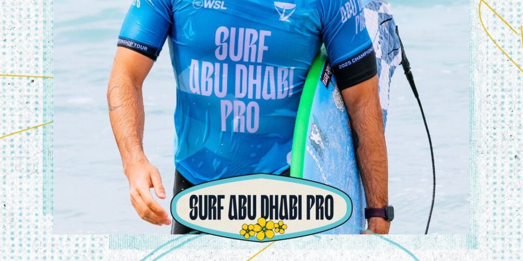 Ítalo, Yago e Miguel Pupo avançam às quartas do Surf Abu Dhabi Pro