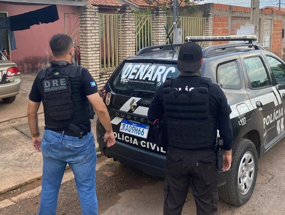 PC cumpre mandados em Cuiabá e VG contra traficantes que usavam carros alugados para transportar drogas