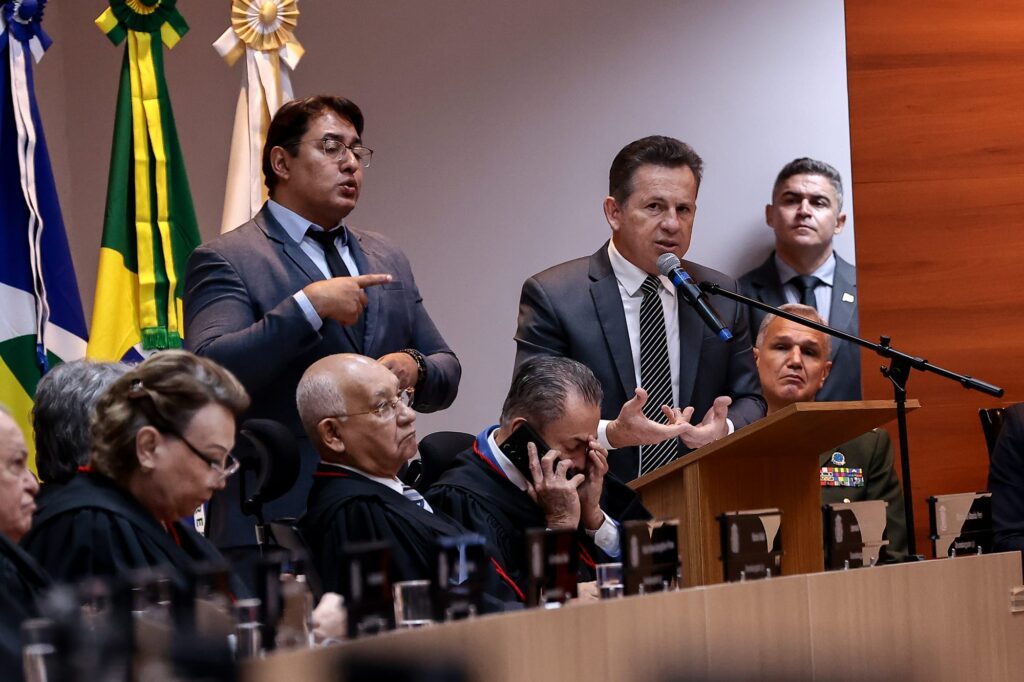 Mauro nega favorecimento e diz ter usado critérios técnicos na escolha de Deosdete para o TJMT