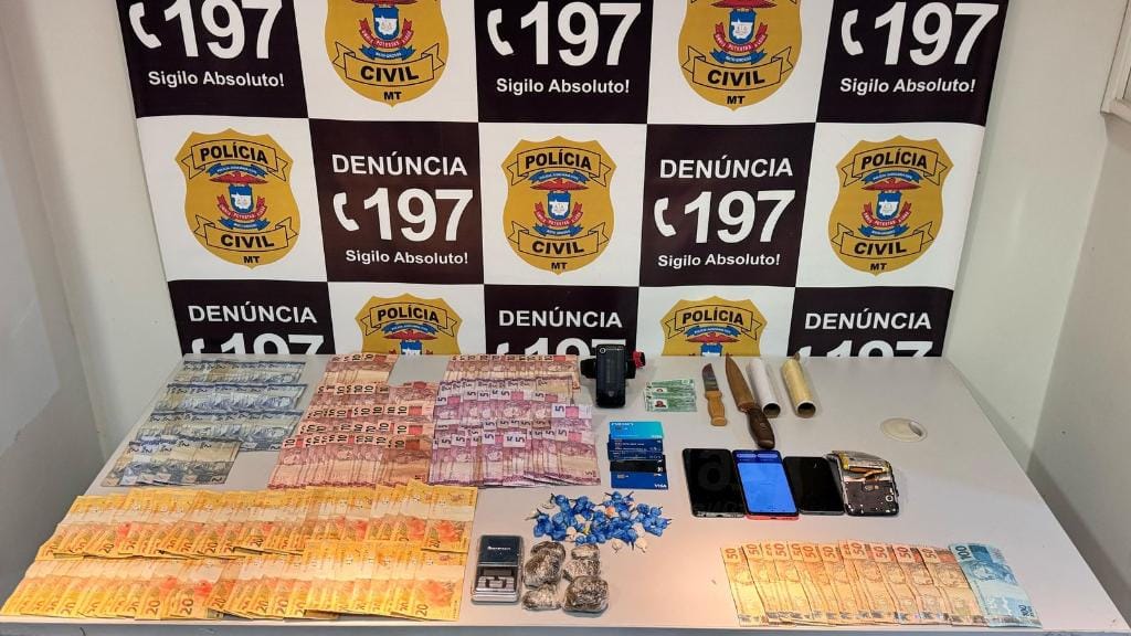 Polícia Civil prende família em MT suspeita de vender supermaconha por rede social