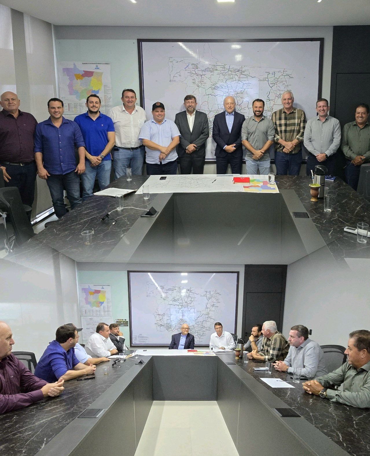 ITANHANGÁ-MT: Comitiva de lideranças politicas da região visita, o vice-governador Otaviano Piveta, em busca da pavimentação asfaltica da MT 222