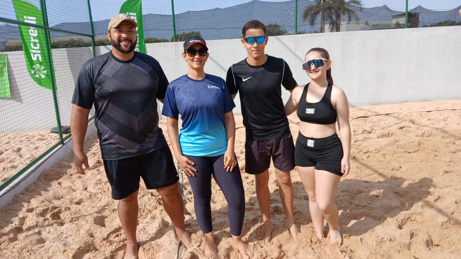 ITANHANGÁ-MT: Jogos festivo, domingo de voleibol misto em duplas no Espaço Fiabani