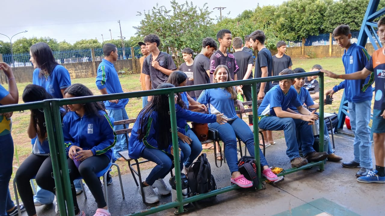 Itanhangá-MT: Jogos interclasse agita o dia na escola Estadual Bromildo Lawisch