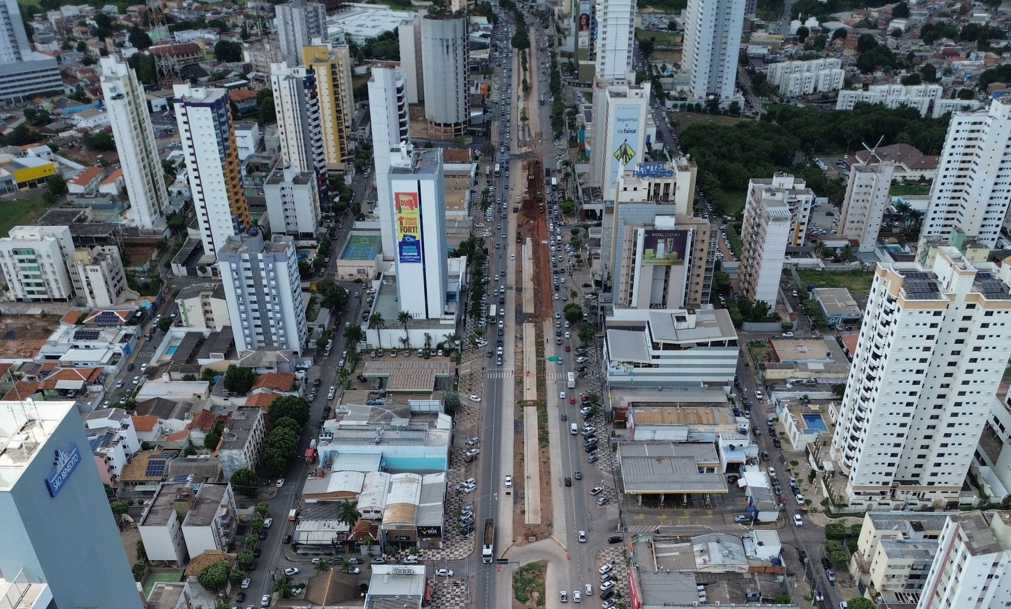 Liberação de cruzamento da Avenida do CPA acontece nesta quarta-feira