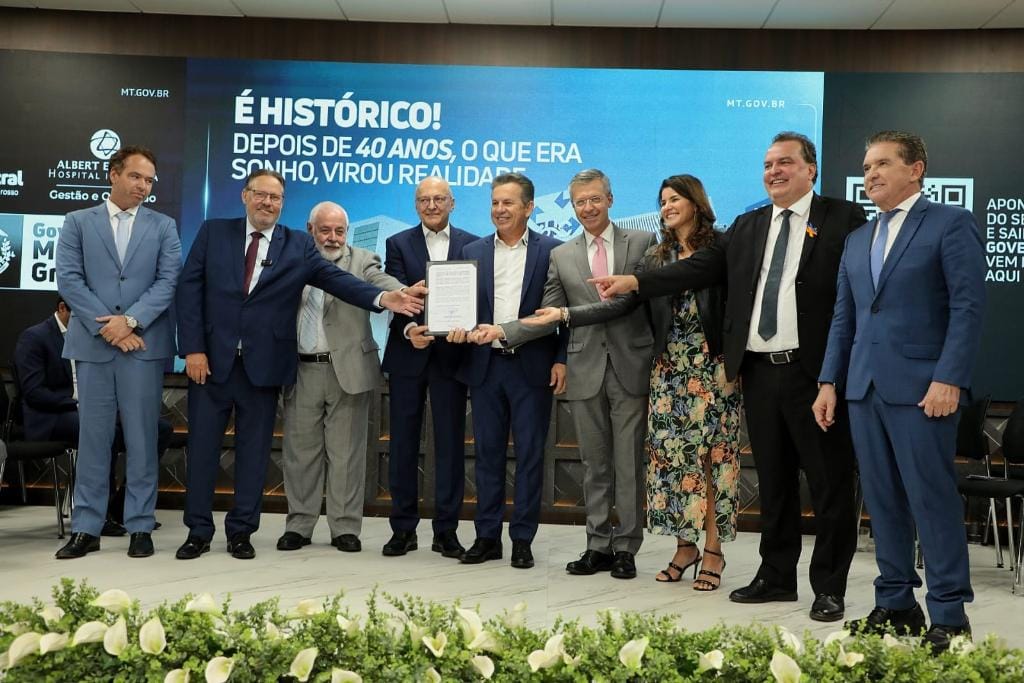 MT assina contrato com Einstein para gestão do Hospital Central e prevê 120 mil atendimentos