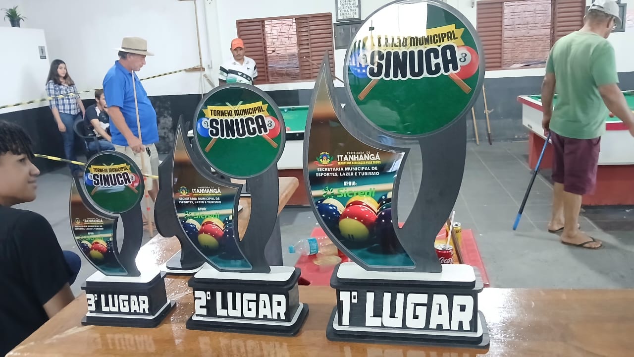 Itanhangá-MT: Torneio de sinuca movimenta a cidade de Itanhangá-MT, neste final de semana