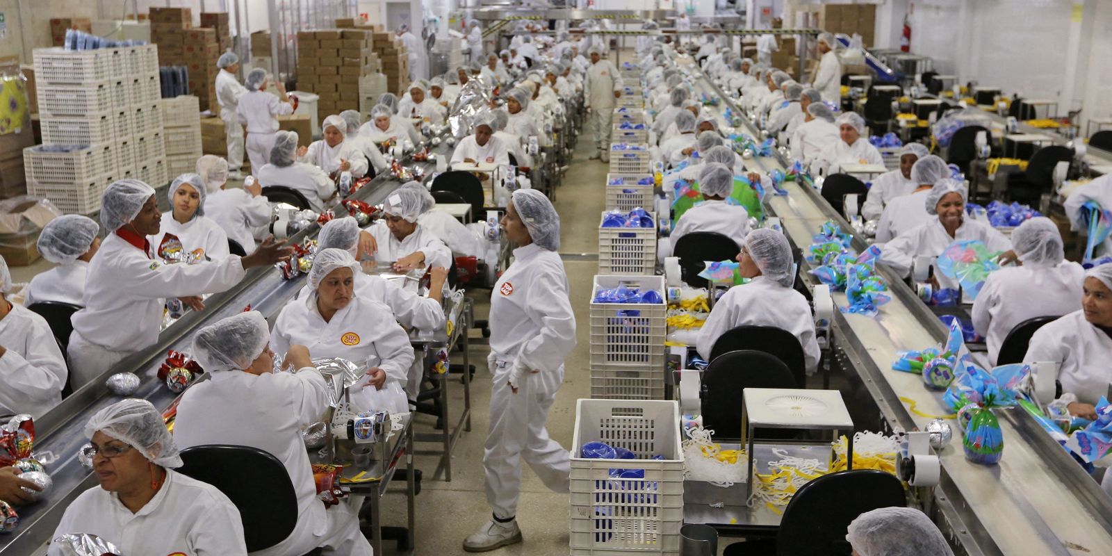 Indústria cresce 1,2% em março, após 5 meses de queda ou estabilidade