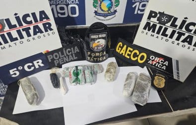 Cinco mulheres são presas pelo Gaeco ao tentar entrar com drogas nas partes íntimas em cadeia pública
