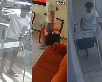 Ladrão se passa por sobrinho de moradora, invade prédio de luxo e foge após 2h; veja vídeo