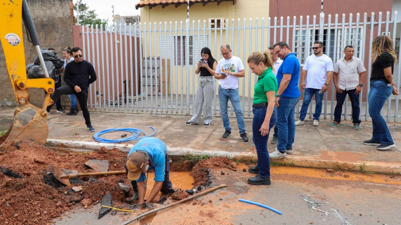 Prefeita dá primeiro passo para para concessão da água em Várzea Grande