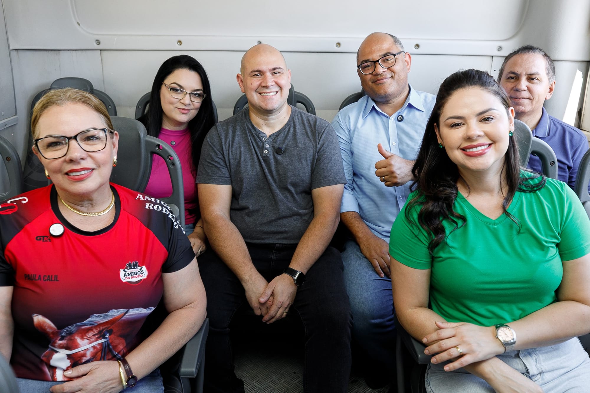 Prefeito Abilio e vereadores fiscalizam dia de Tarifa Zero no transporte coletivo