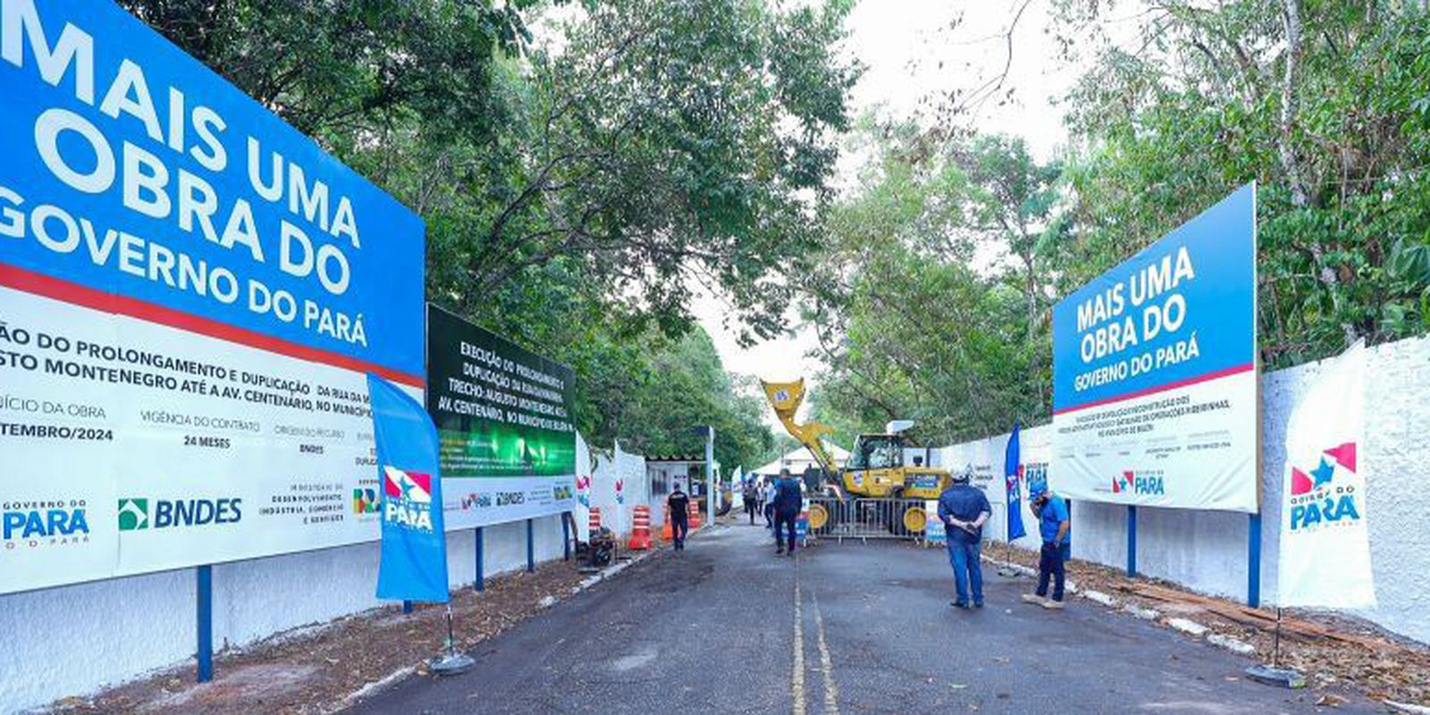 BNDES aprova financiamento para ampliação da Rua da Marinha, em Belém