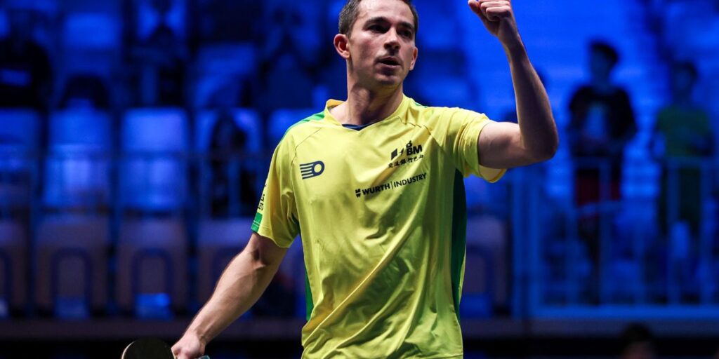 Aniversariante, Hugo Calderano conquista o bi em torneio na Eslovênia