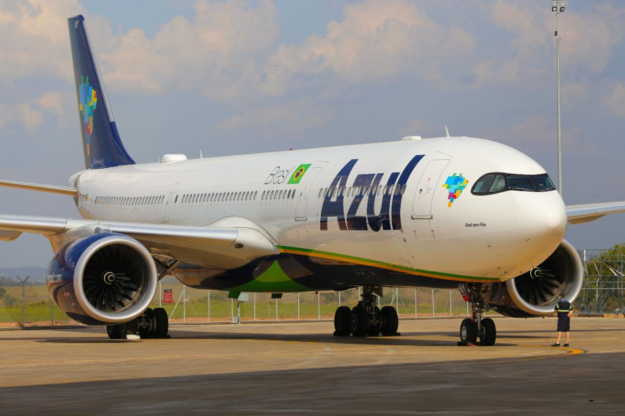 Azul vai cancelar seis voos diretos partindo de Cuiabá; saiba quais são