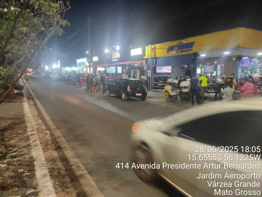 Bares são notificados por ocupação de calçada e vaga de estacionamento em avenida ‘point’ de VG