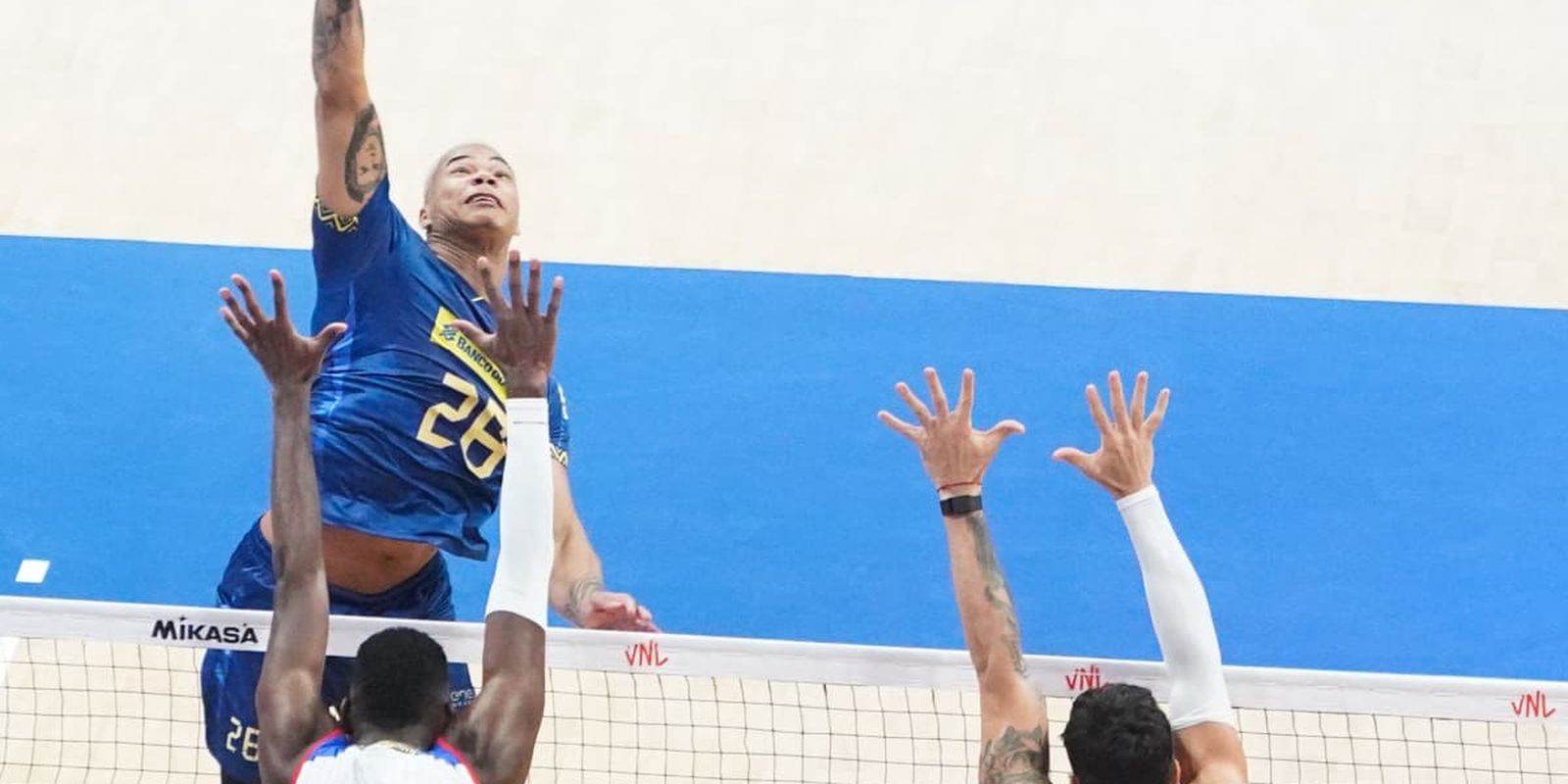 Brasil luta muito, mas é derrotado por Cuba na Liga das Nações