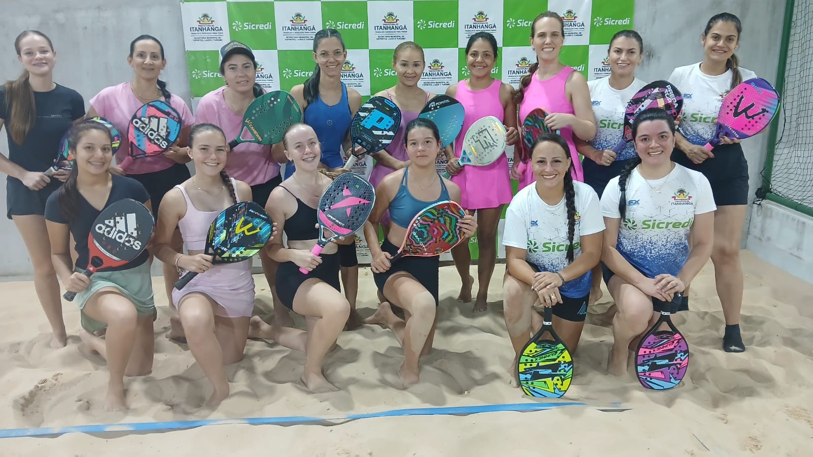 Itanhangá-MT: 2ª Copa Sicredi de Beach Tênnis  movimenta o final de semana no municipio, com partidas de alto nivel técnico