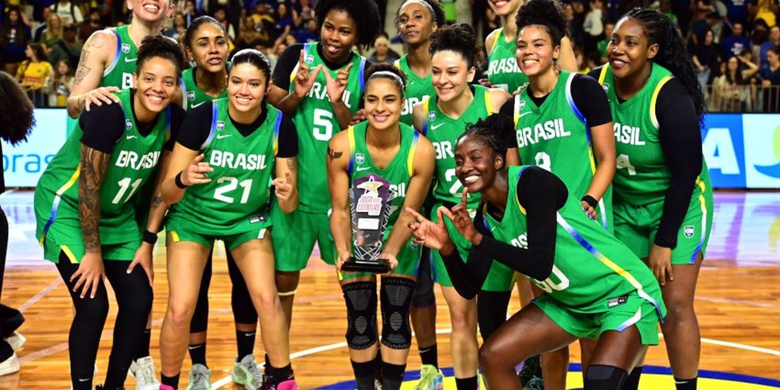 Definidas as 12 convocadas da seleção para a AmeriCupW de basquete