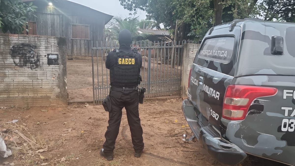Gaeco mira facção com atuação no tráfico de drogas em Cuiabá e interior e cumpre mandados na PCE