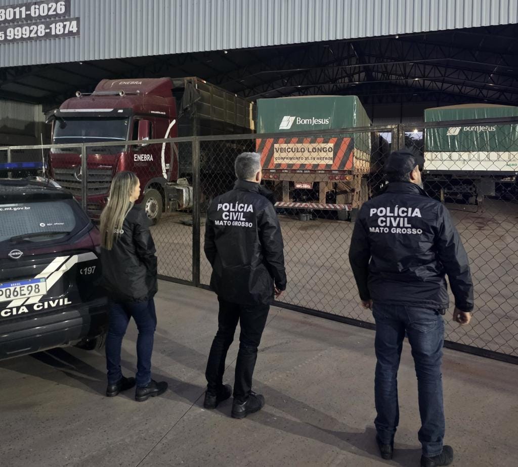 Grupo criminoso é alvo da GCCO por furtos e desvios de mais de R$ 20 milhões em cargas de soja e milho