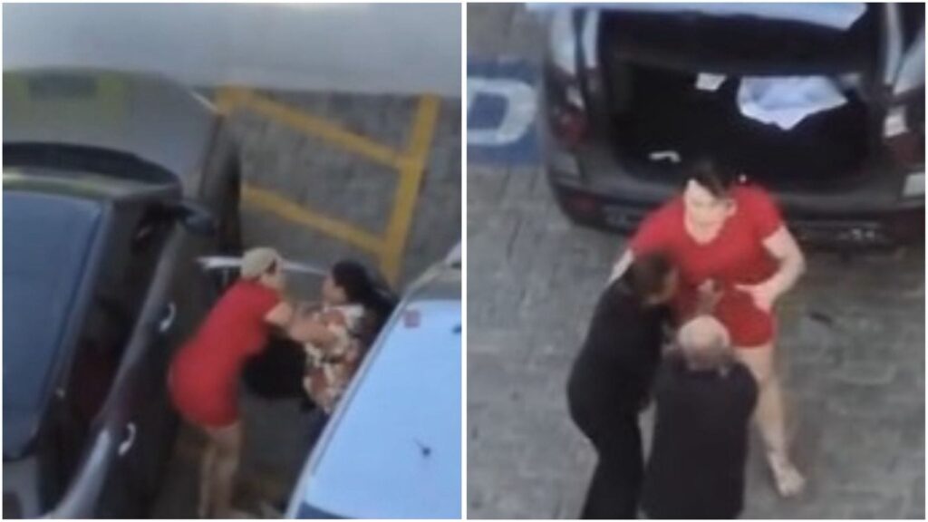 Mulher trans agride padrasto após briga em estacionamento de farmácia em Cuiabá
