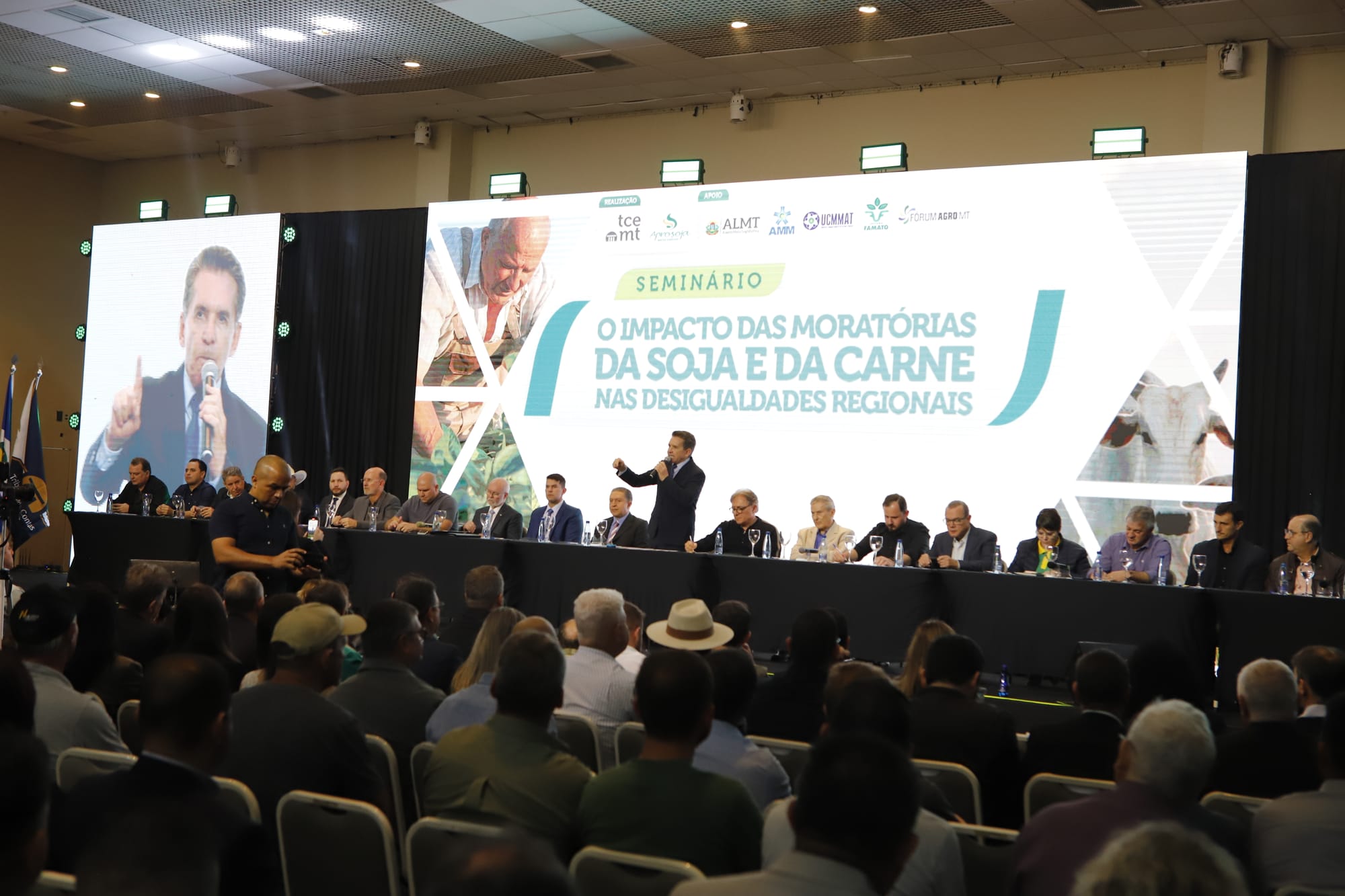 Presidente destaca decisão de ministro do Supremo e atuação do TCE sobre moratória da soja