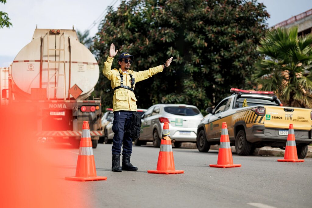 Trânsito terá alteração para lavagem da escadaria da Igreja São Benedito e a Marcha Para Jesus