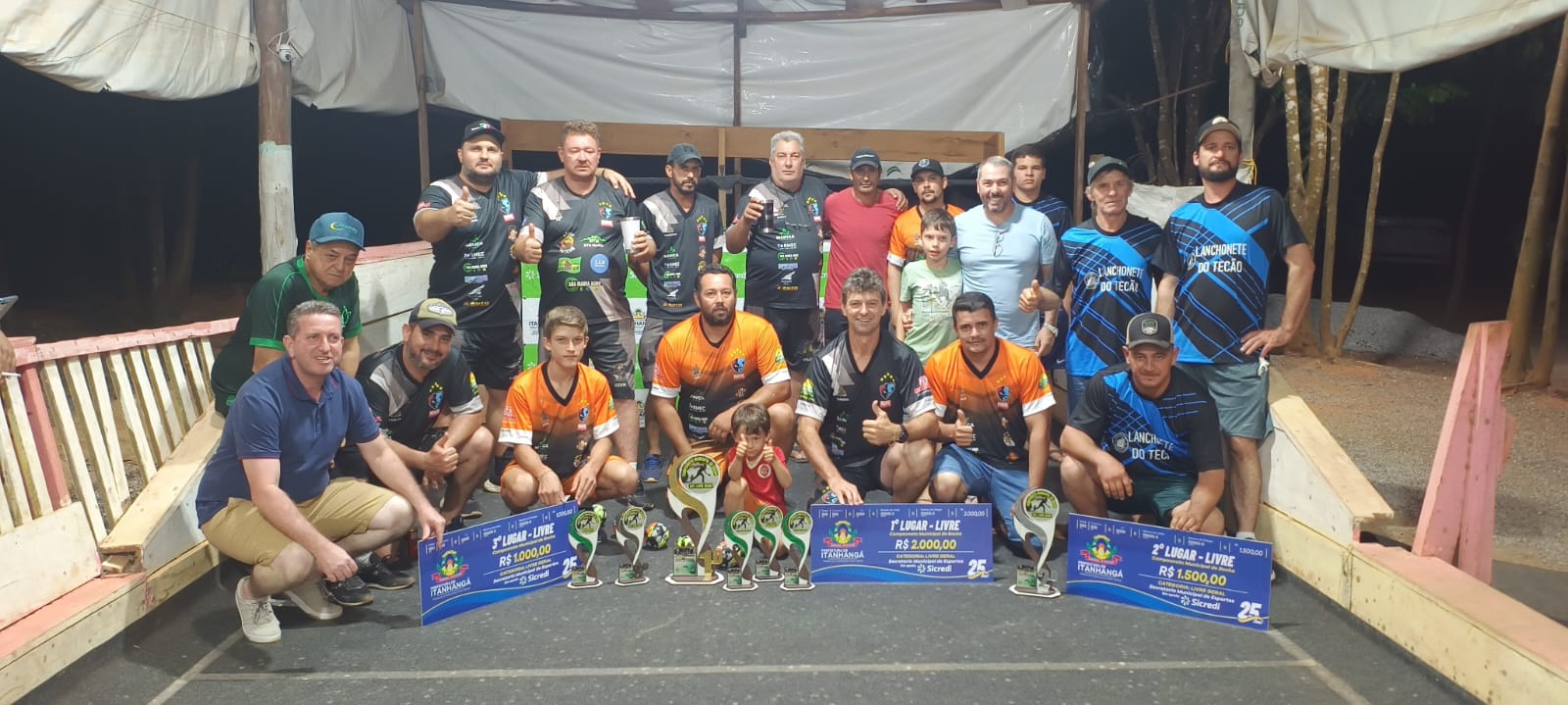 Itanhangá-MT: Esporte, matéria retificando sobre a final da competição de bocha ontem em Itanhanga-MT