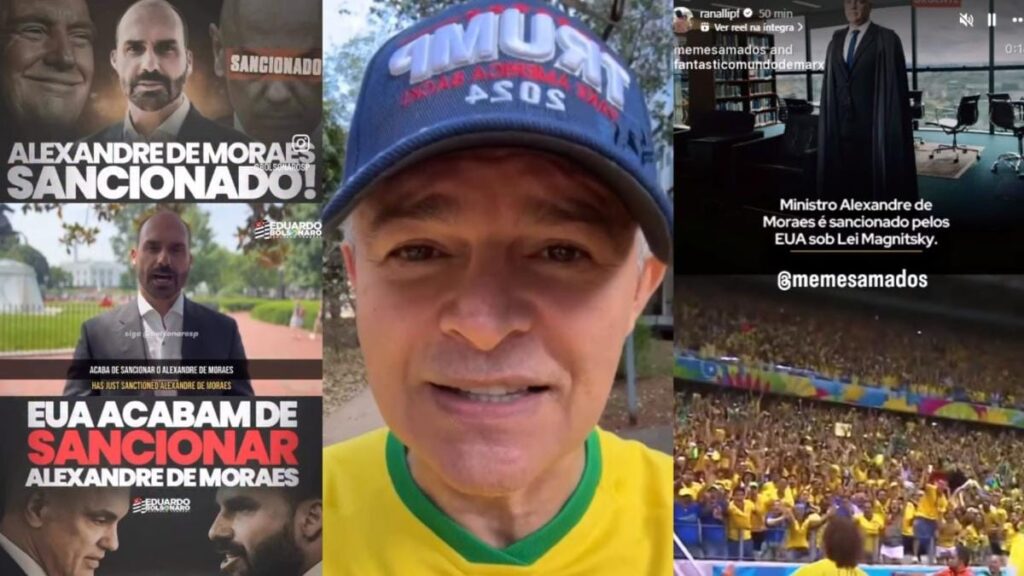 Bolsonaristas de MT celebram ‘derrota’ de Moraes e exaltam Eduardo como herói nacional