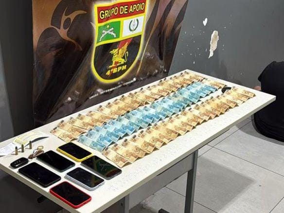 Faccionado é preso por estelionato com R$ 4,1 mil e dezenas de chips telefônicos