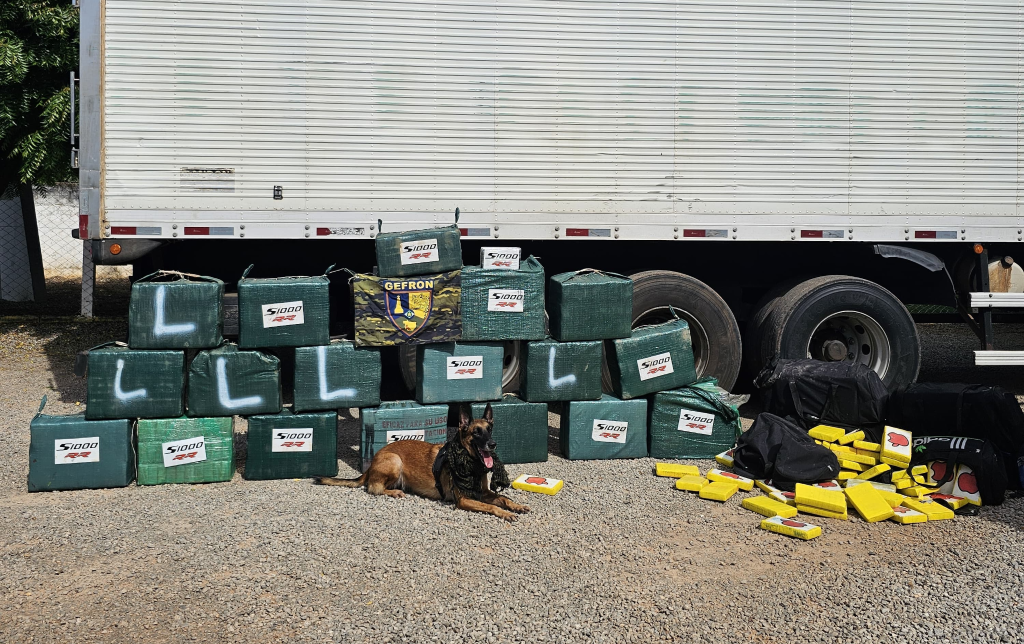 Gefron aumenta em 21% o prejuízo causado às facções criminosas em Mato Grosso