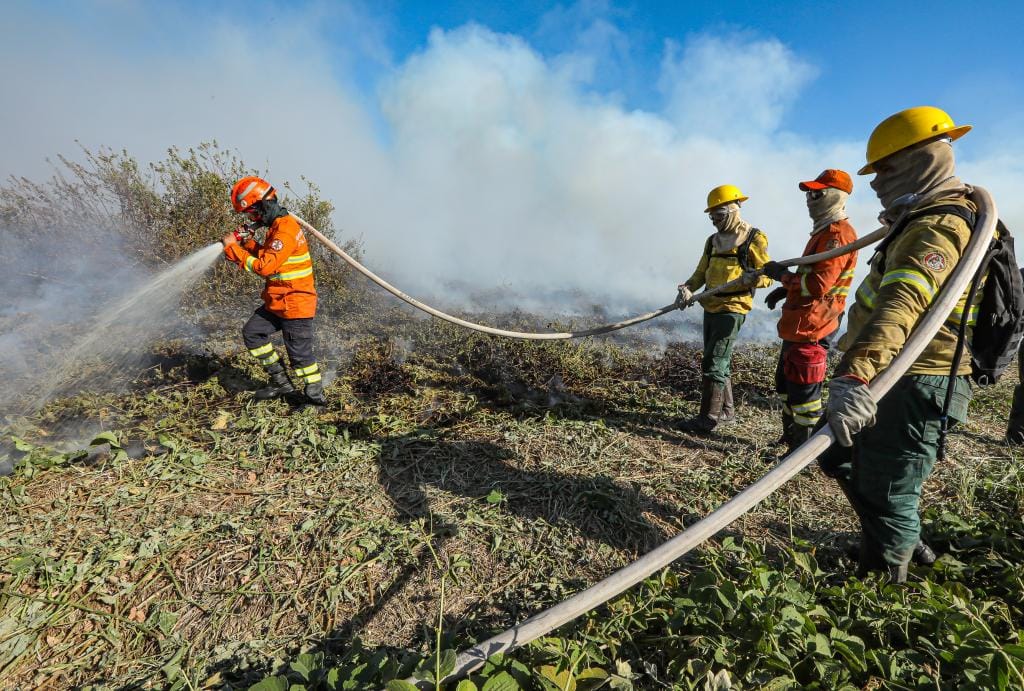 Governo libera R$ 150 milhões para combater incêndios no Cerrado e Pantanal