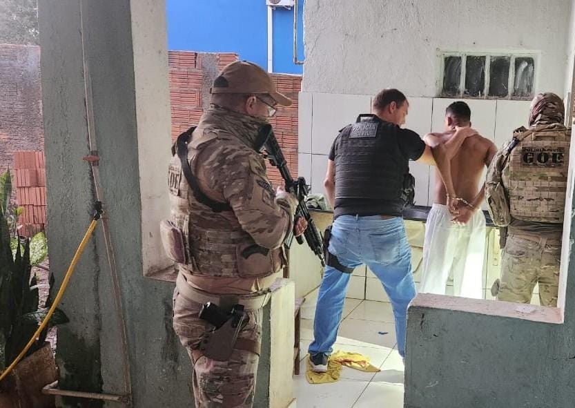 Homem que matou próprio pai e concunhado da ex-mulher é preso em VG