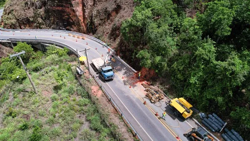 Mauro Mendes prevê lançar em agosto edital para obra do túnel no Portão do Inferno