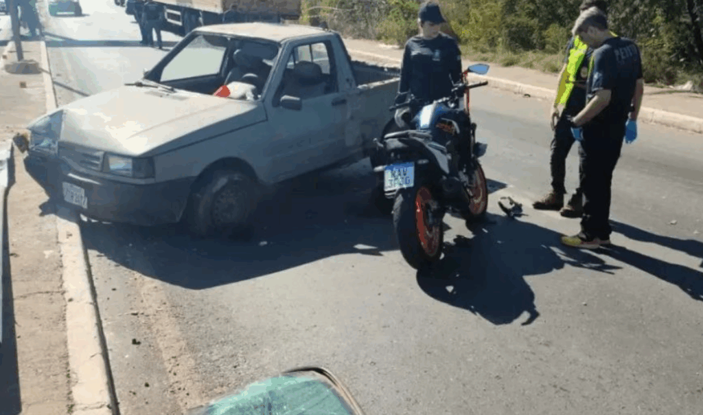 Mulher de 25 anos morre atropelada por caminhão após acidente na ponte Sérgio Motta