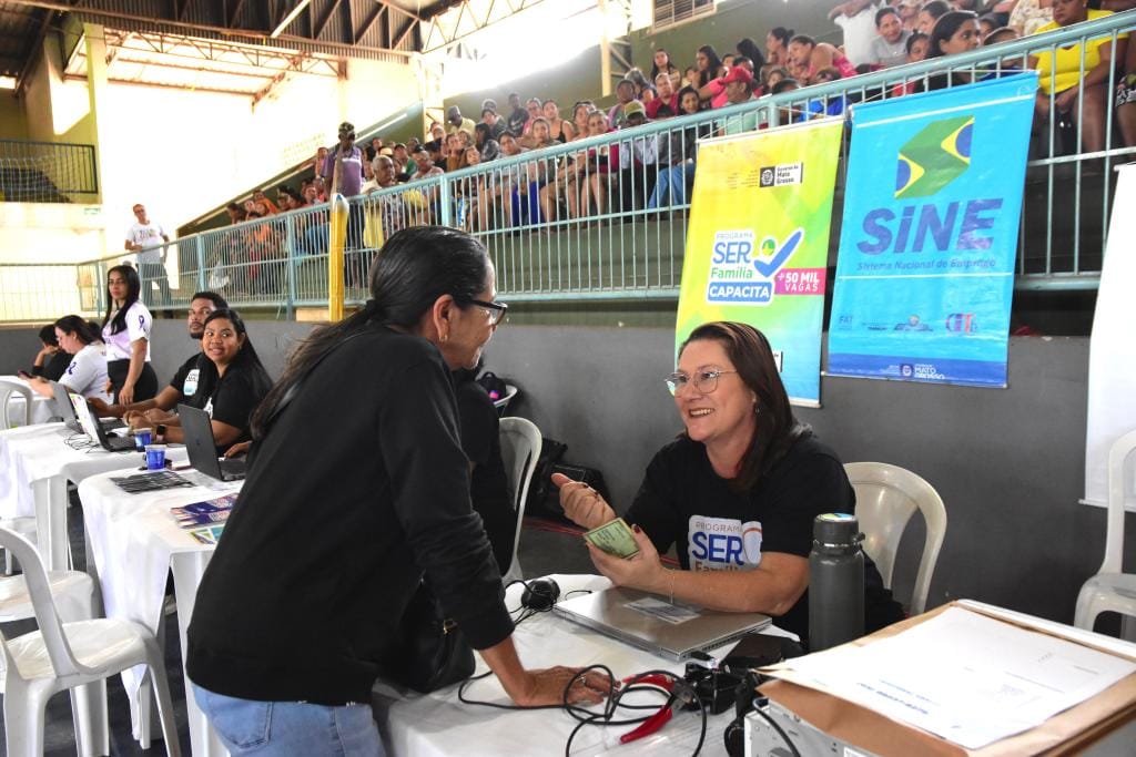 Mutirão da Cidadania leva serviços gratuitos a moradores de Canarana e Nova Xavantina