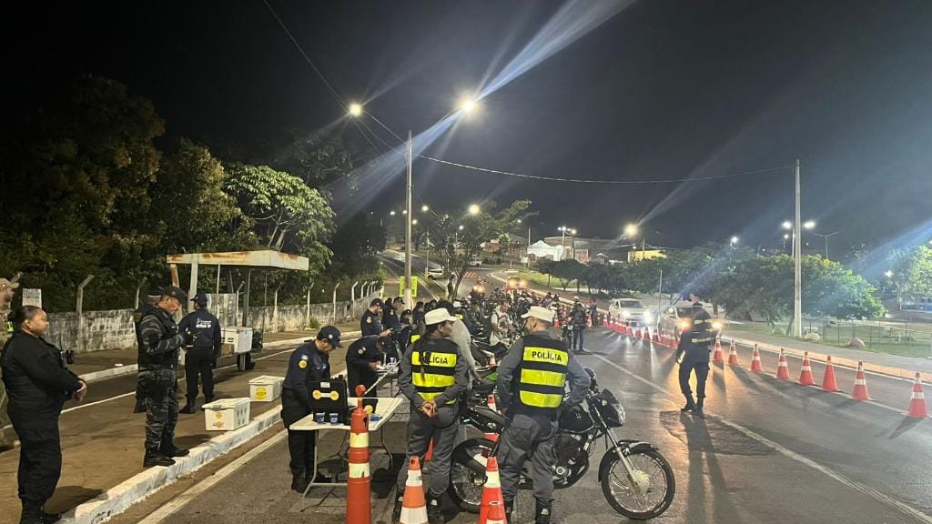 Operação Lei Seca termina com 43 motocicletas removidas e três prisões