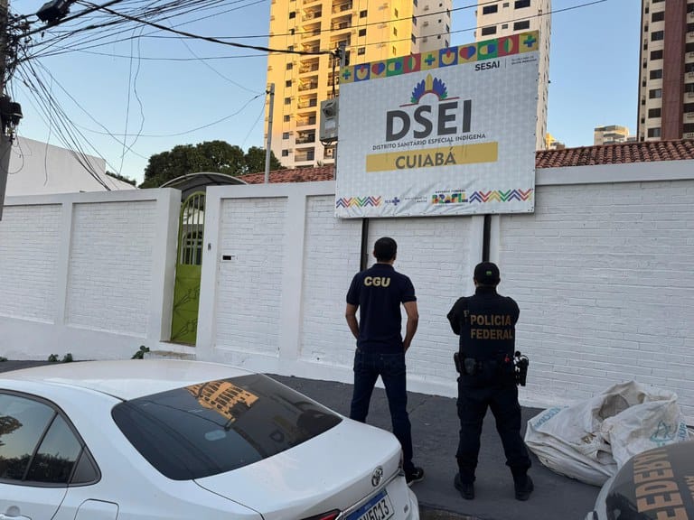 Operação da Polícia Federal mira empresários e servidores do DSEI-Cuiabá e bloqueia R$ 20 milhões