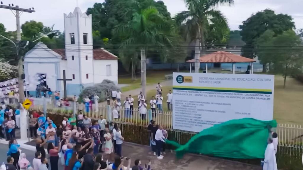 Prefeitura notifica empresa por atraso nas obras da Igreja de Nossa Senhora da Guia em VG