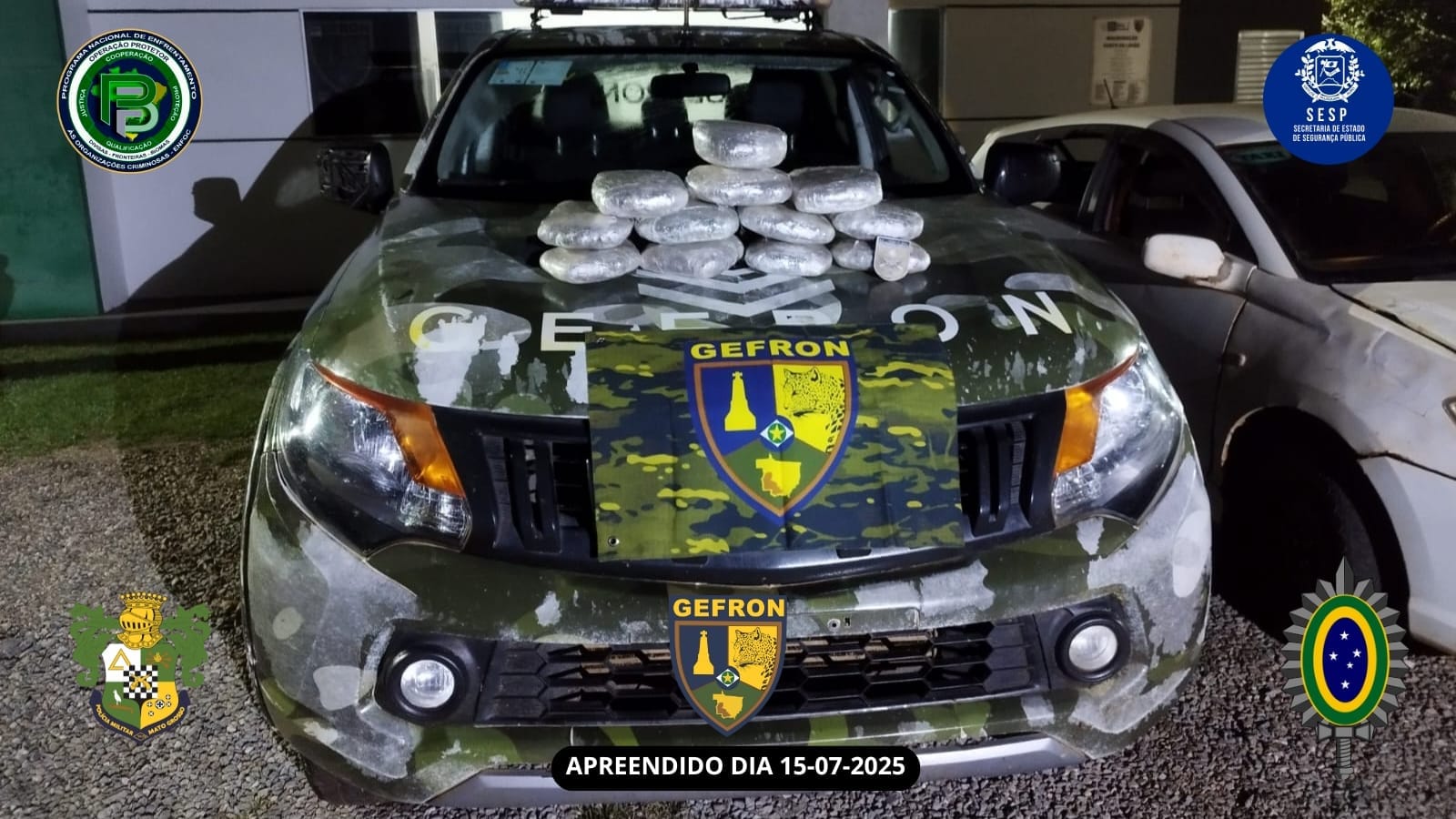 Taxista boliviano é preso com tabletes de supermaconha na rodovia BR-364