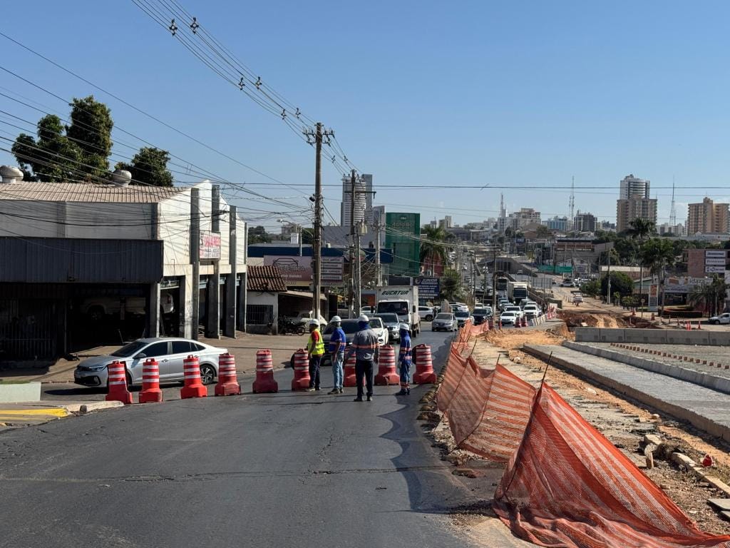 Trecho da avenida Miguel Sutil é interditado por questões de segurança a partir desta segunda