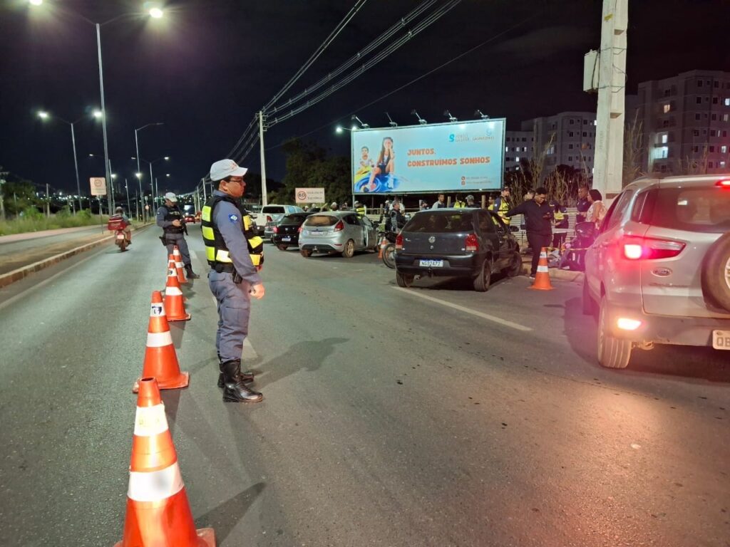 Treze motoristas são presos por embriaguez em duas edições da Operação Lei Seca em Cuiabá