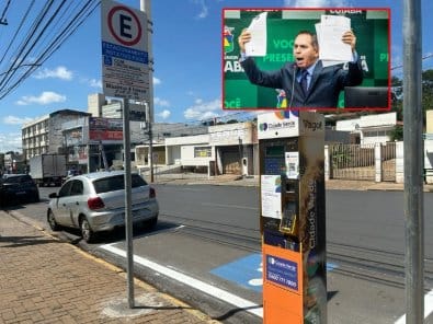 Vereador compara estacionamento rotativo com o VLT e prevê prejuízo de R$ 1 bilhão para Cuiabá