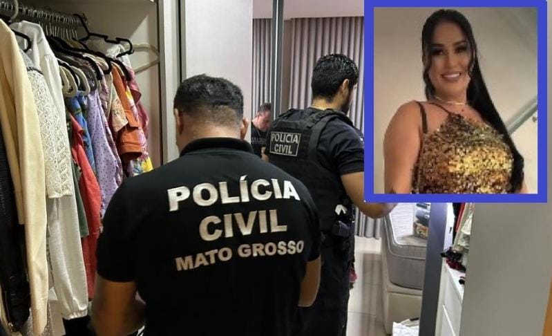 ‘Dama do crime', empresária cita filho pequeno e lipo, e é solta após ser alvo de operação da PC de MT