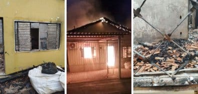 Advogada tem casa incendiada pelo ex; suspeito tentou matá-la com machado; veja vídeo
