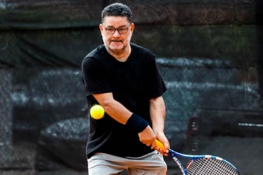 Atleta de 66 anos morre após passar mal durante torneio de tênis em Cuiabá